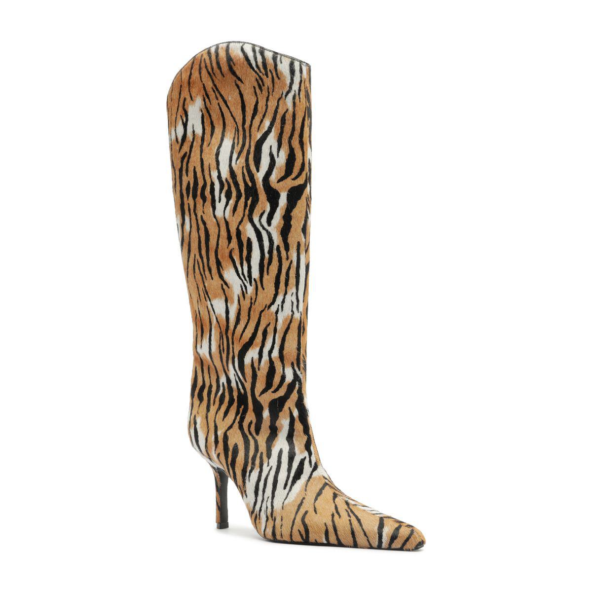 Mary Ellen Boot in Animal Print