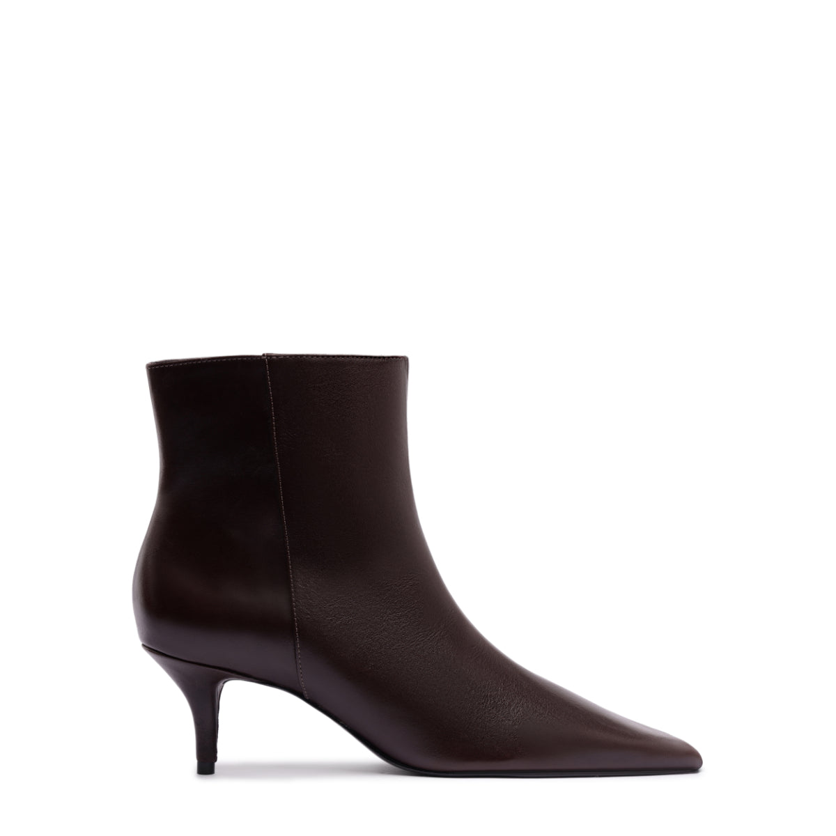 Mikki Mid Bootie in Dark Chocolate