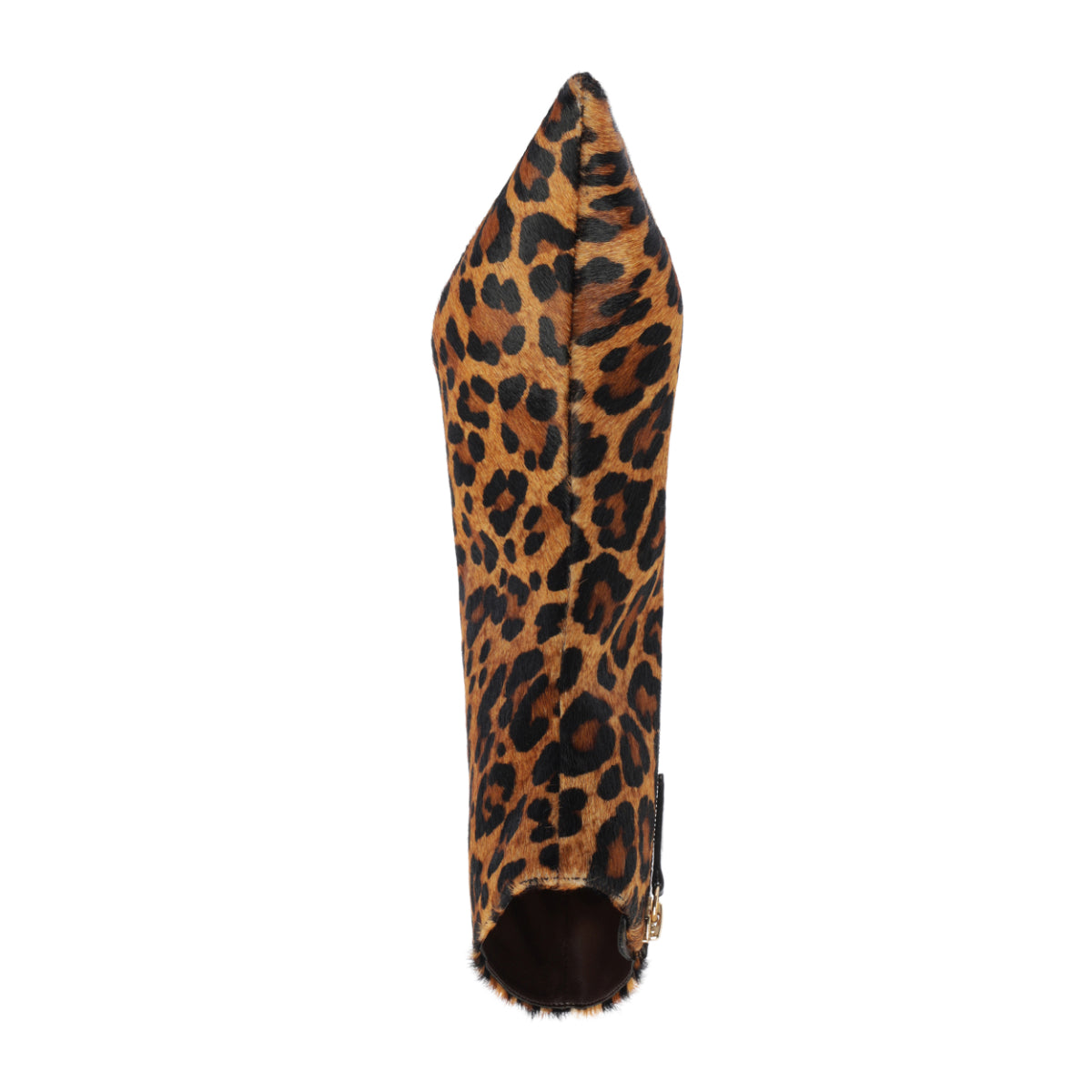 Mikki Mid Hair Calf Bootie in Leopard