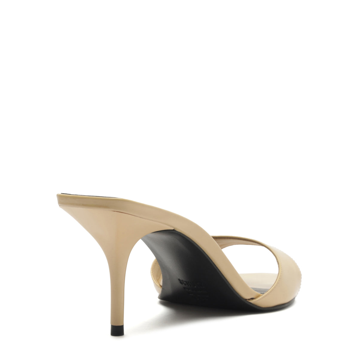 Elodie Patent Sandal in Natural Nibs