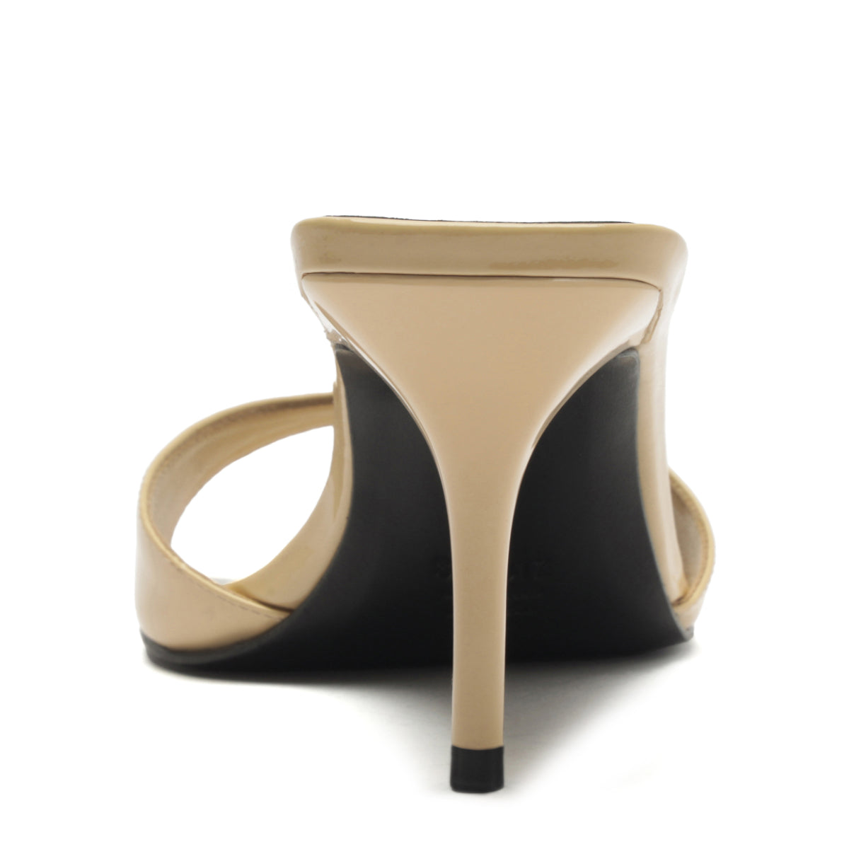 Elodie Patent Sandal in Natural Nibs