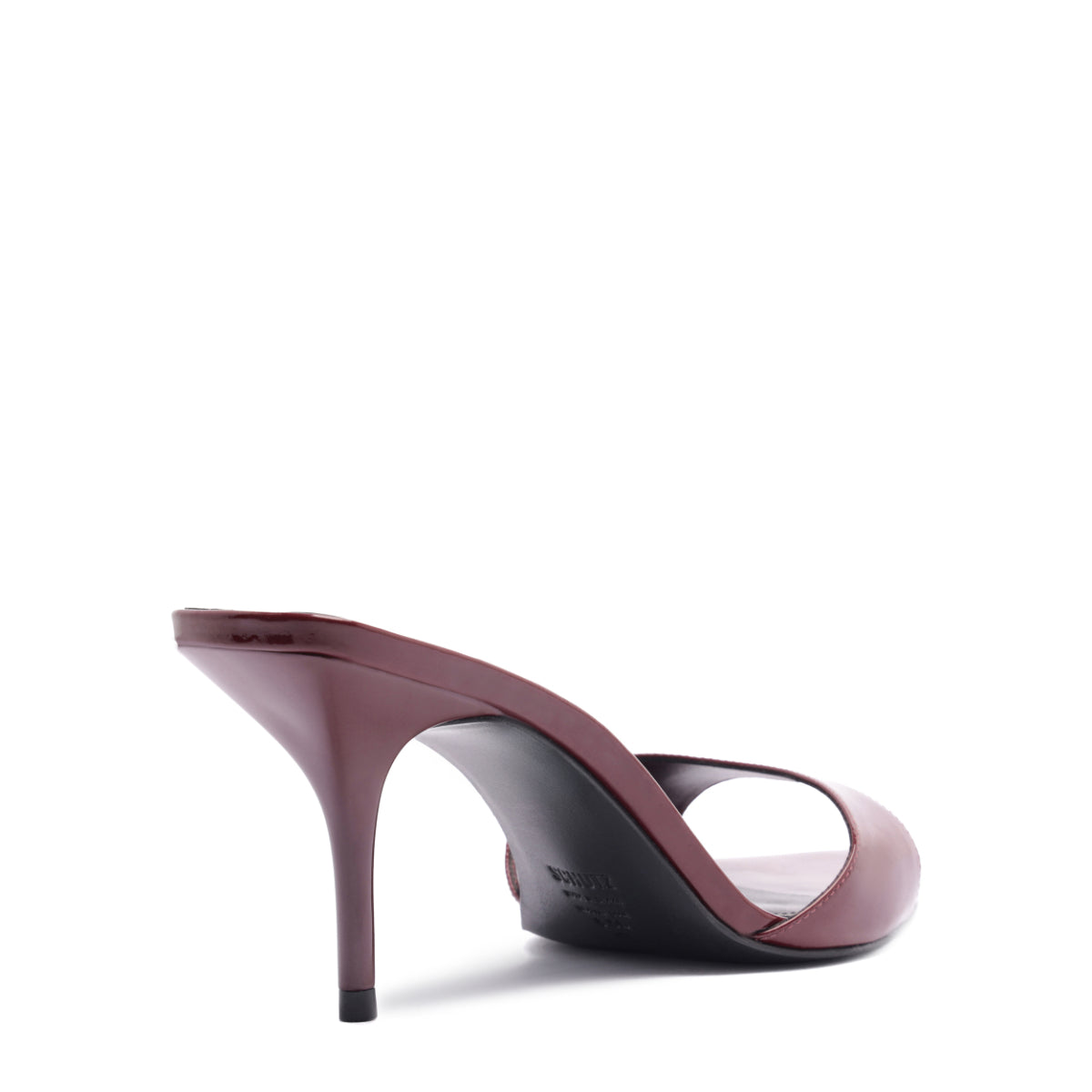Elodie Patent Sandal in Vino