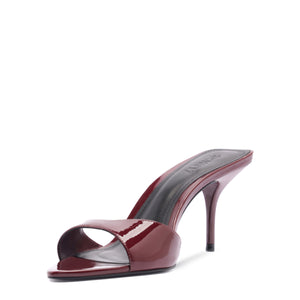 Elodie Patent Sandal in Vino