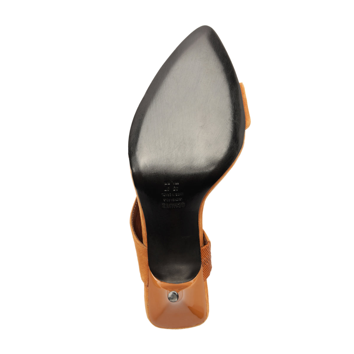 Melina Suede Sandal in Cuoio Brown