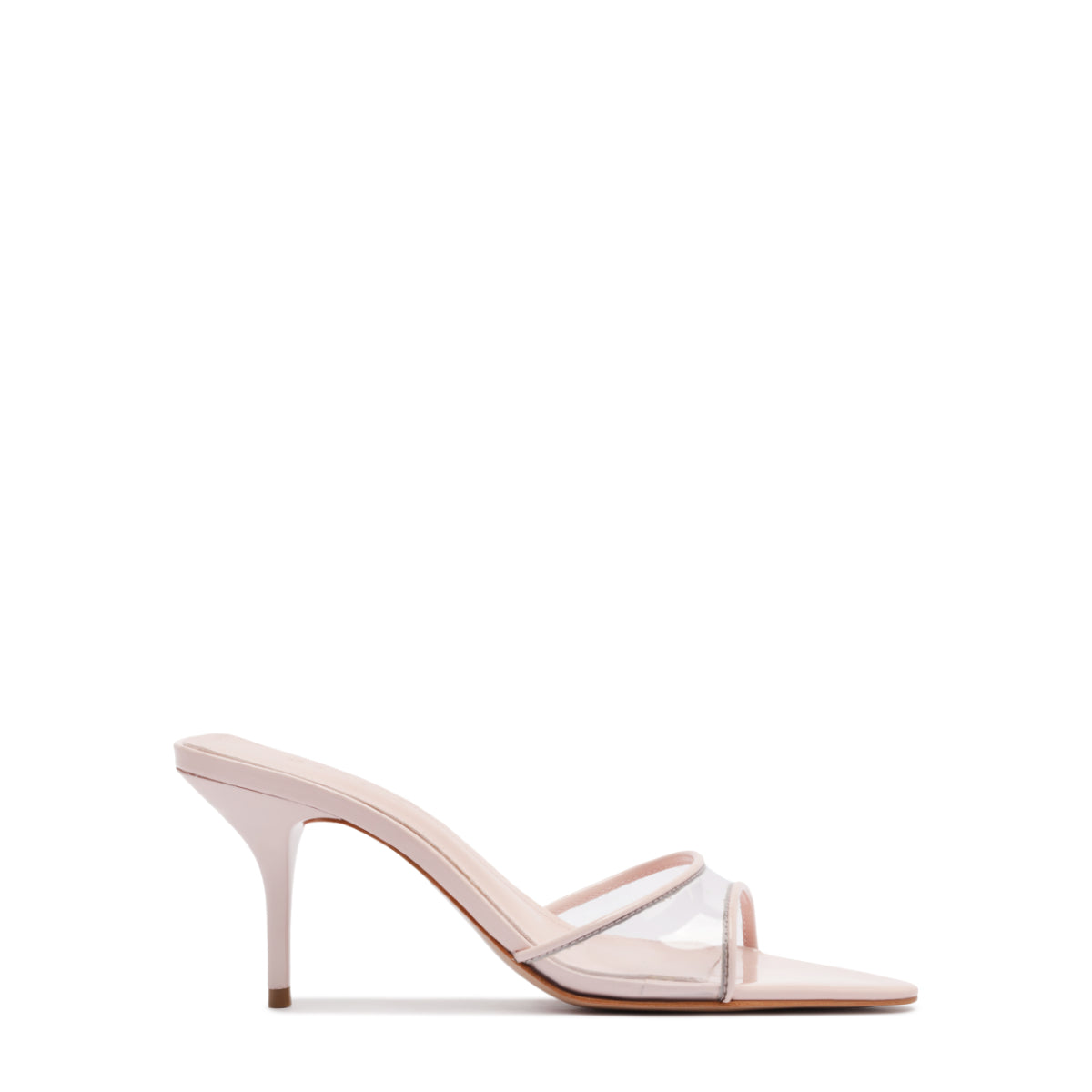Elodie Vinyl Vinyl Sandal in Cotton Candy