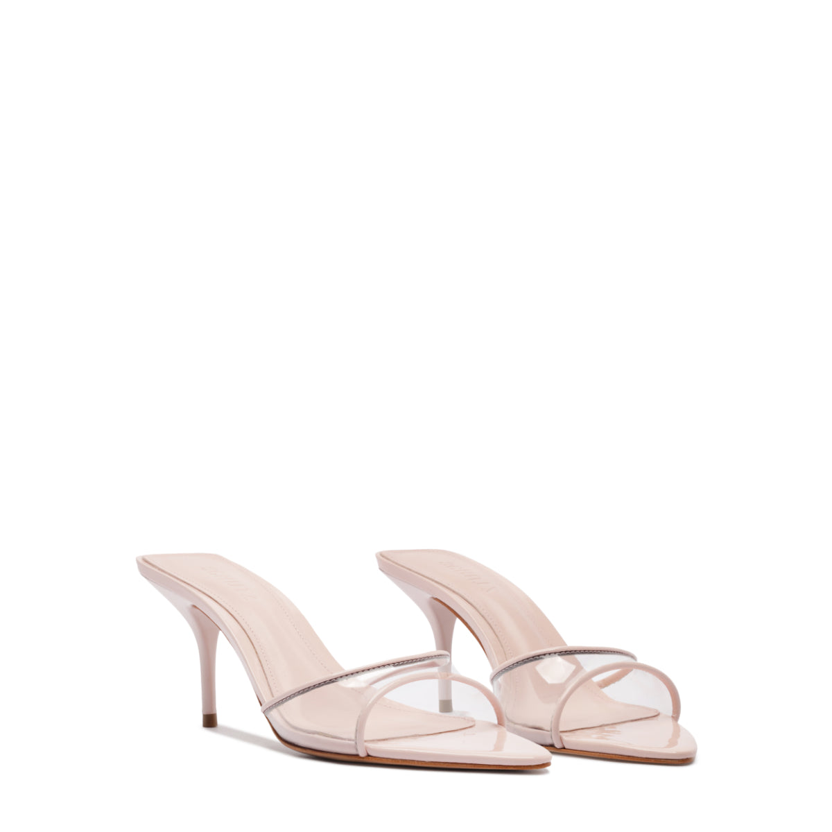 Elodie Vinyl Vinyl Sandal in Cotton Candy