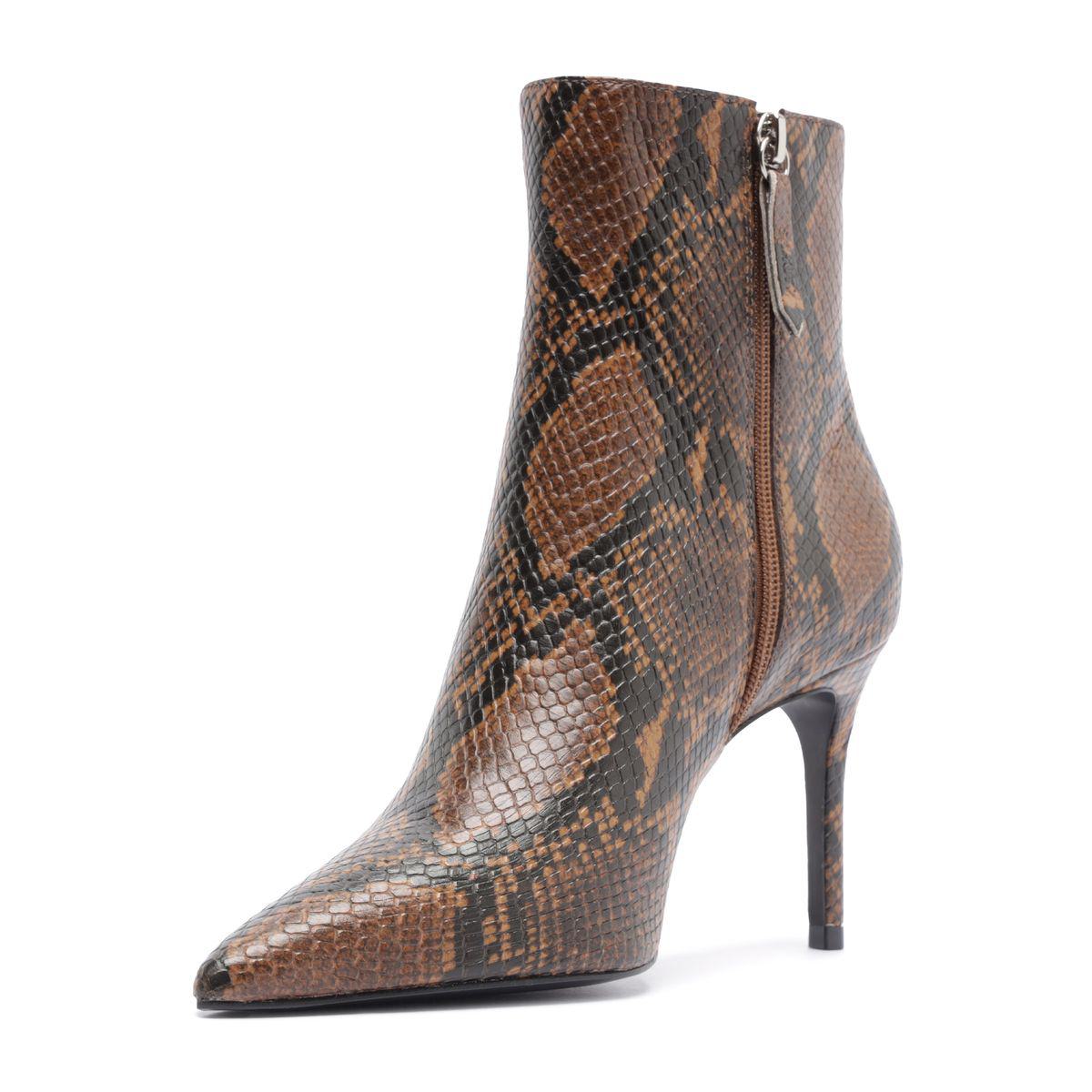 Mikki Bootie in Animal Print