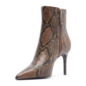 Mikki Bootie in Animal Print