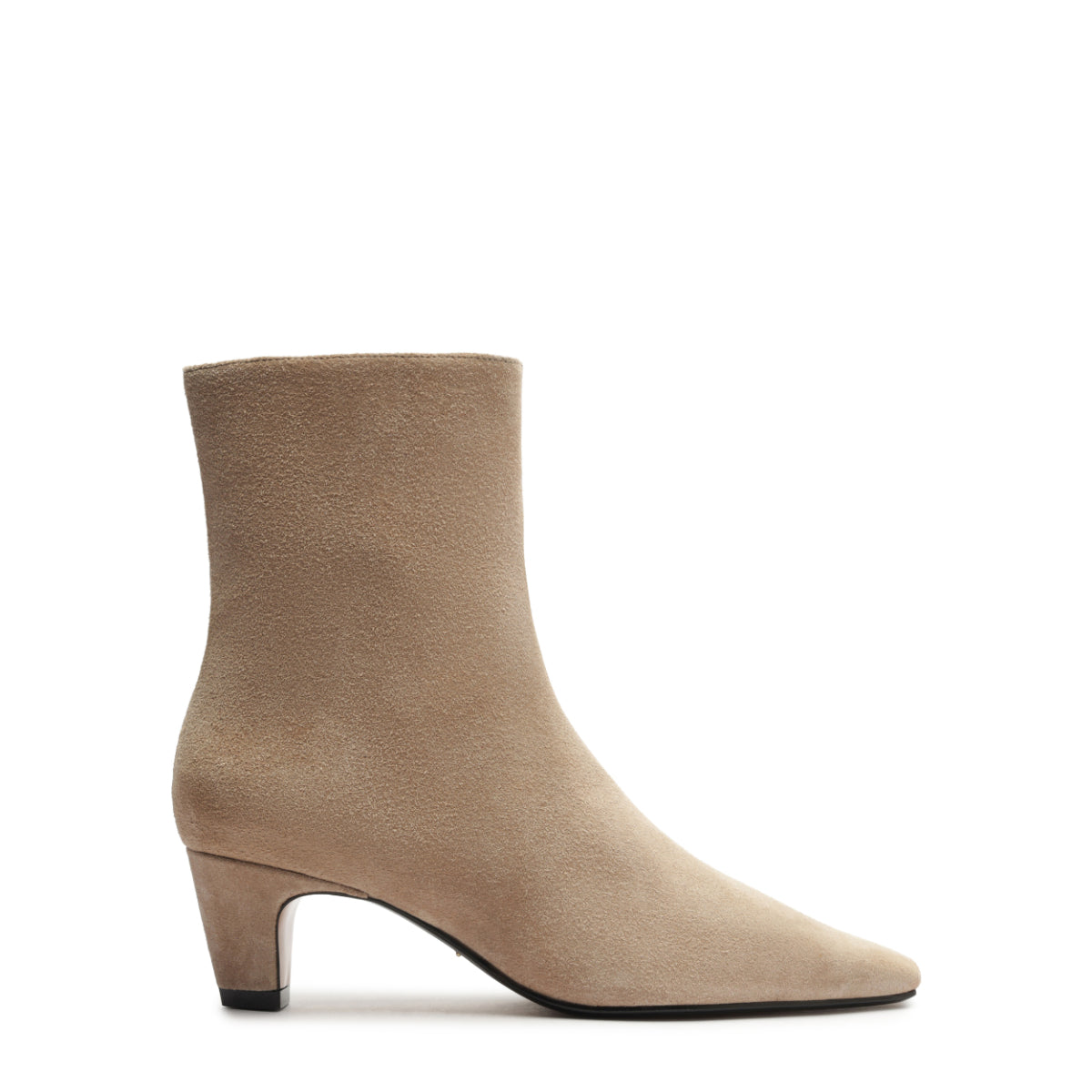 Dellia Suede Bootie in Warm Sand