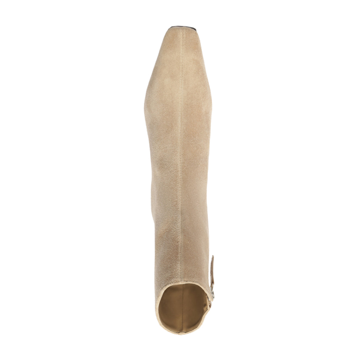 Dellia Suede Bootie in Warm Sand