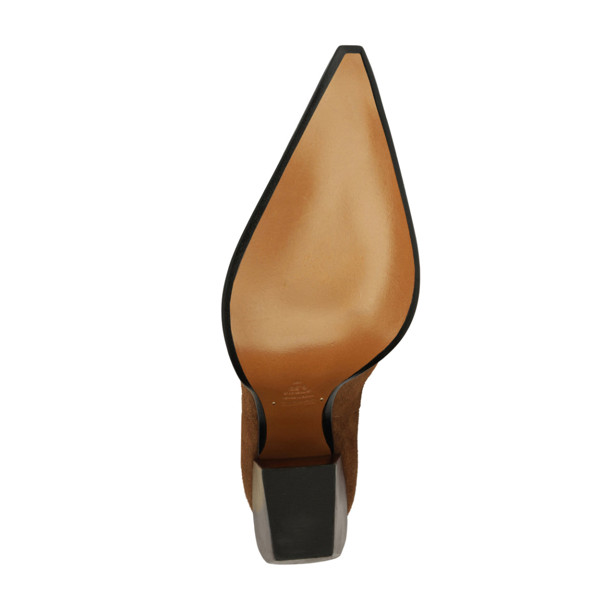 Memphis Suede Bootie in Pecan Brown
