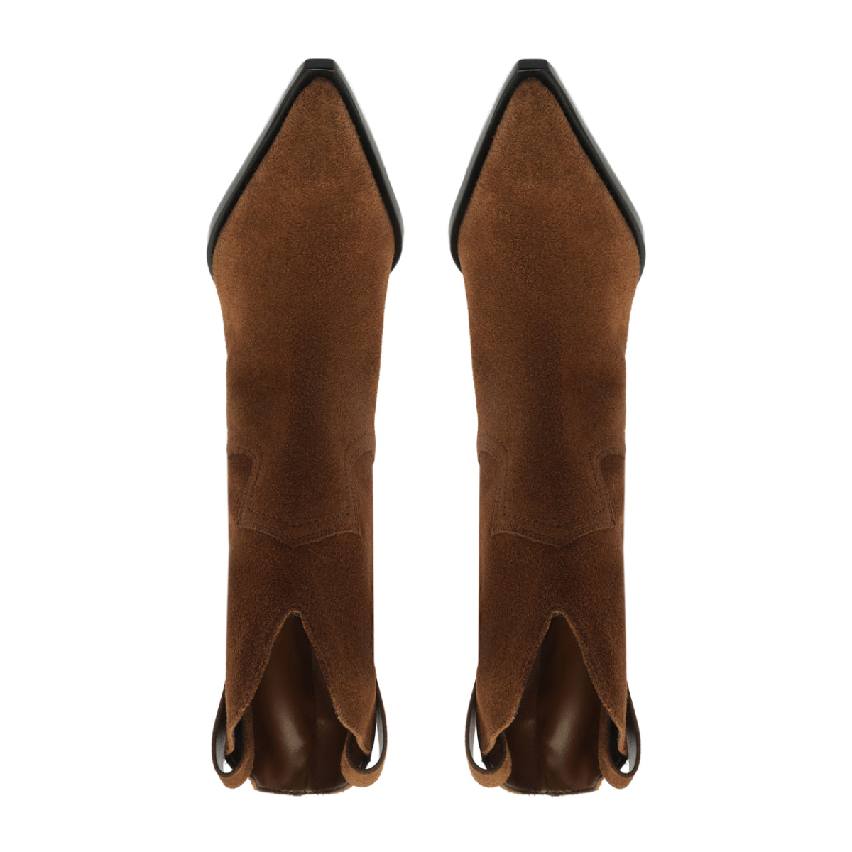 Memphis Suede Bootie in Pecan Brown