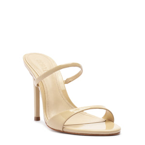Jessica Mule Patent Sandal in Natural Nibs