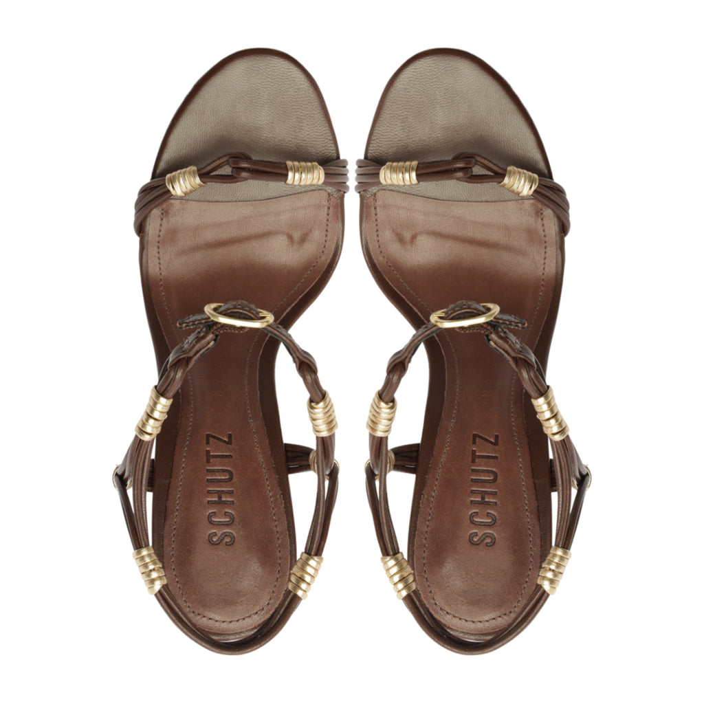 Nara Sandal in Root Brown