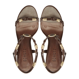 Nara Sandal in Root Brown