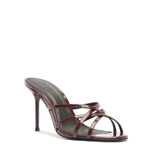 Marion Patent Sandal in Port Burgundy