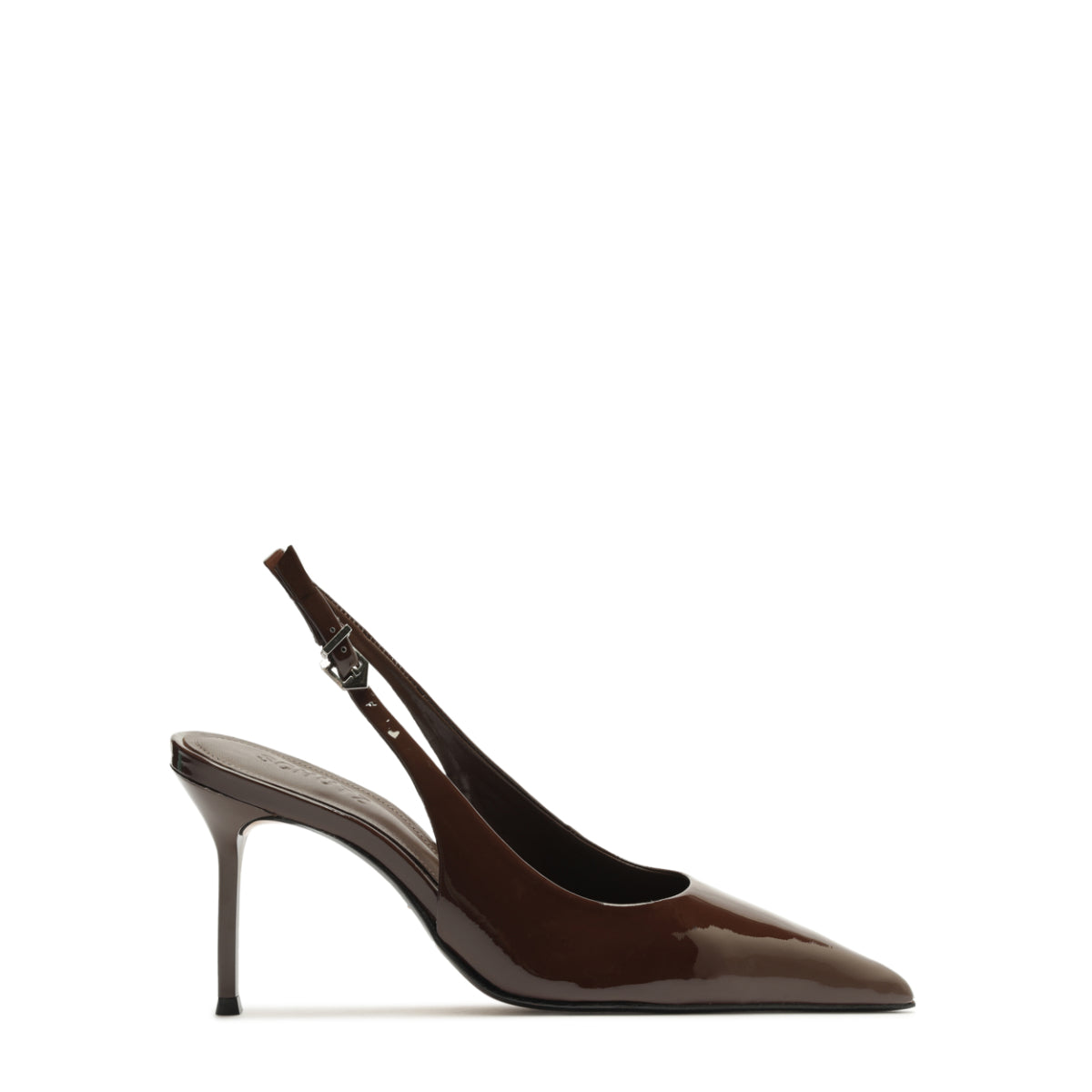 Paola Patent Pump in Root Brown