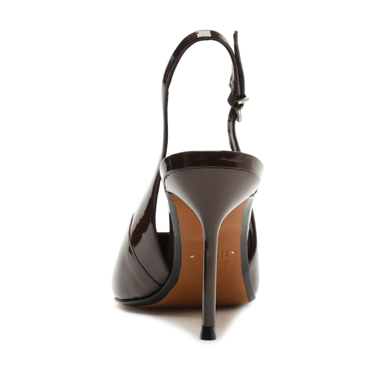 Paola Patent Pump in Root Brown
