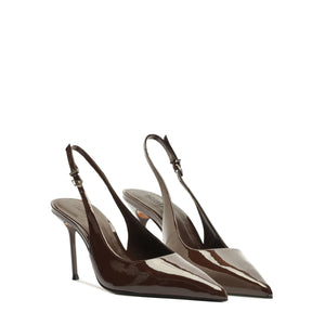 Paola Patent Pump in Root Brown