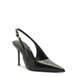 Paola Patent Pump in Black
