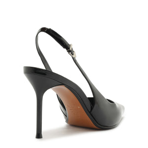 Paola Patent Pump in Black