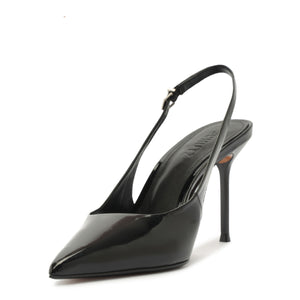 Paola Patent Pump in Black