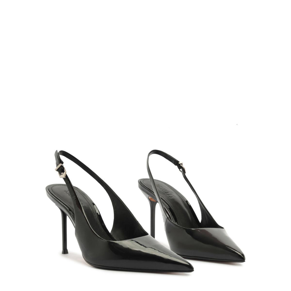 Paola Patent Pump in Black