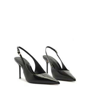 Paola Patent Pump in Black