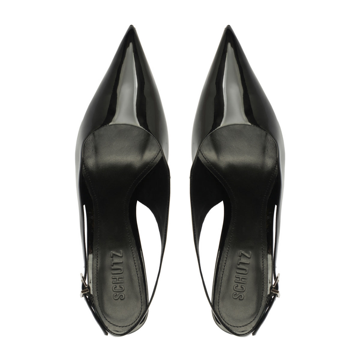 Paola Patent Pump in Black