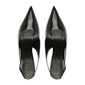 Paola Patent Pump in Black