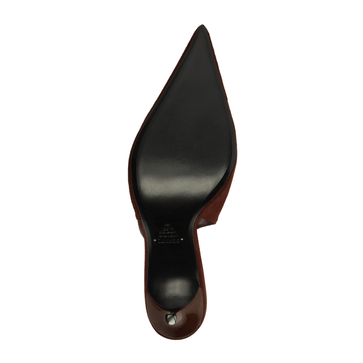 Alicia Sling Suede Pump in Root Brown