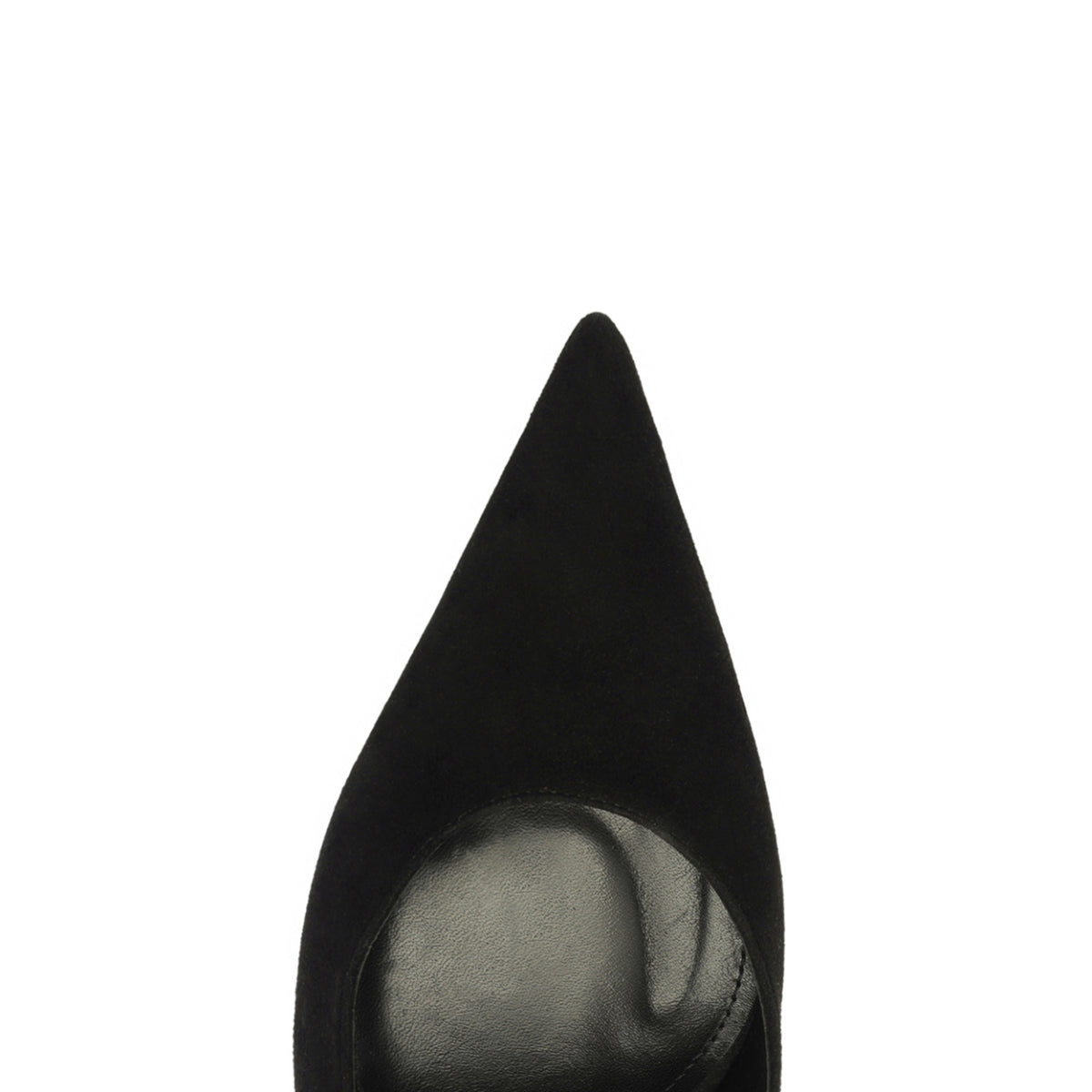 Alicia Sling Suede Pump in Black