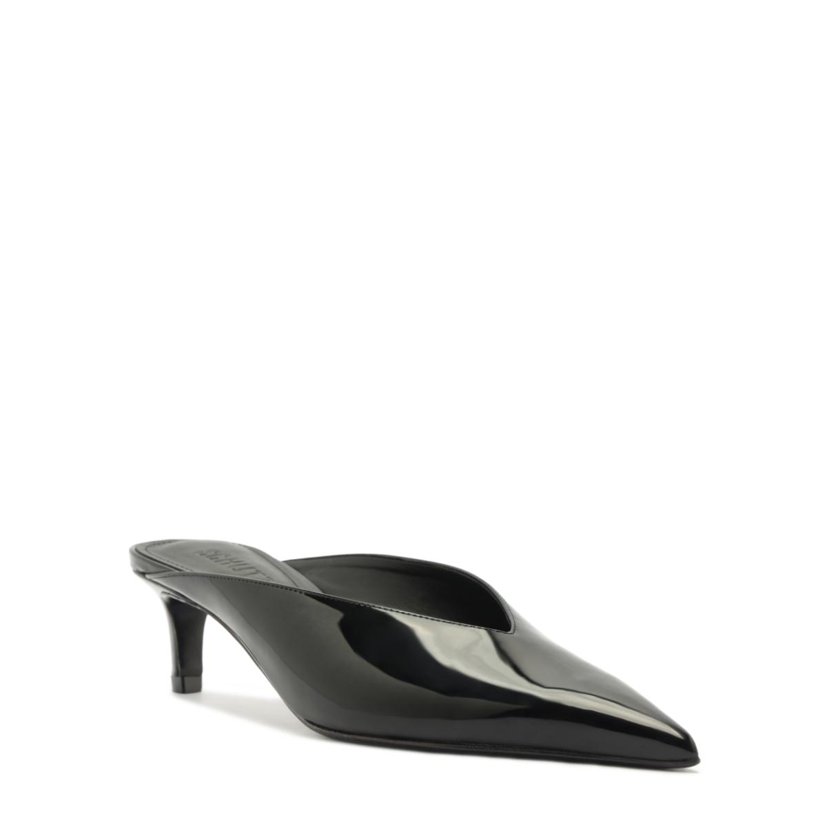 Loren Mid Patent Pump in Black