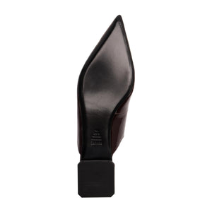 Violetta Sculpt Patent Flat in Maplewood
