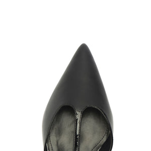 Allure T Patent Flat in Black