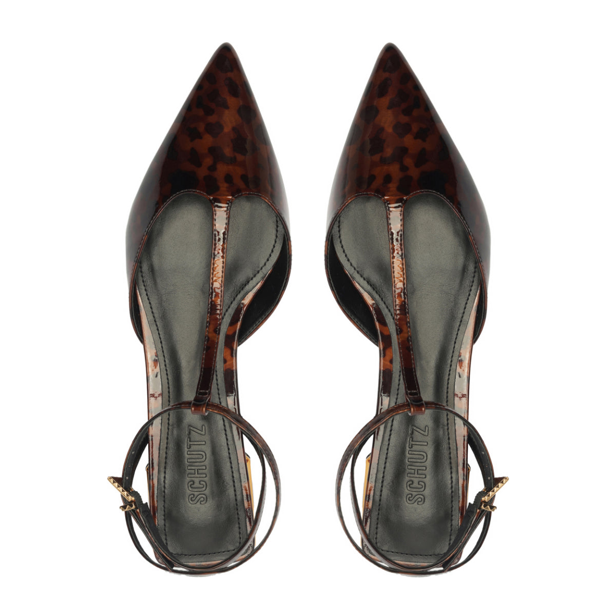 Allure T Patent Flat in Natural