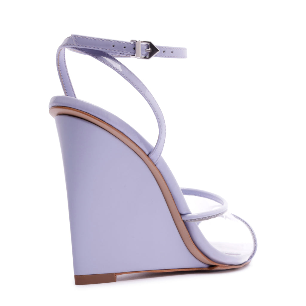 Elodie Vinyl Vinyl Sandal in Lavander Sky