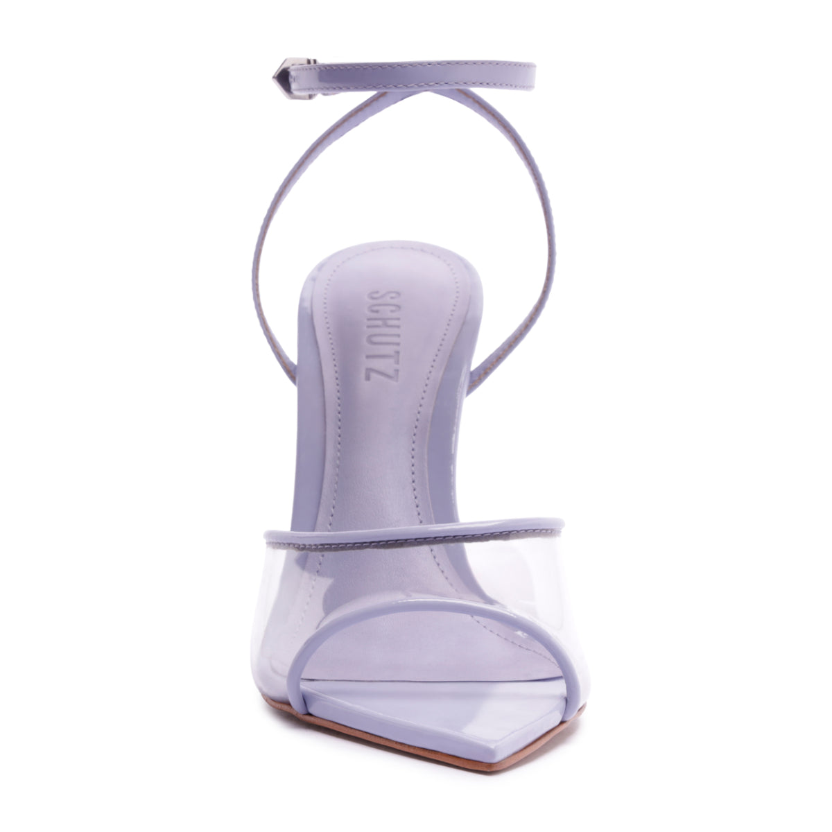 Elodie Vinyl Vinyl Sandal in Lavander Sky