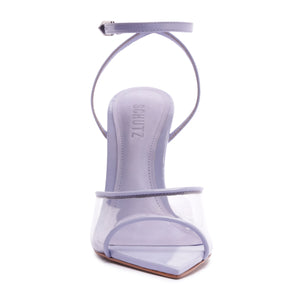 Elodie Vinyl Vinyl Sandal in Lavander Sky