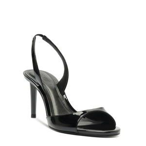 Scarlett Sling Mid Sandal in Black