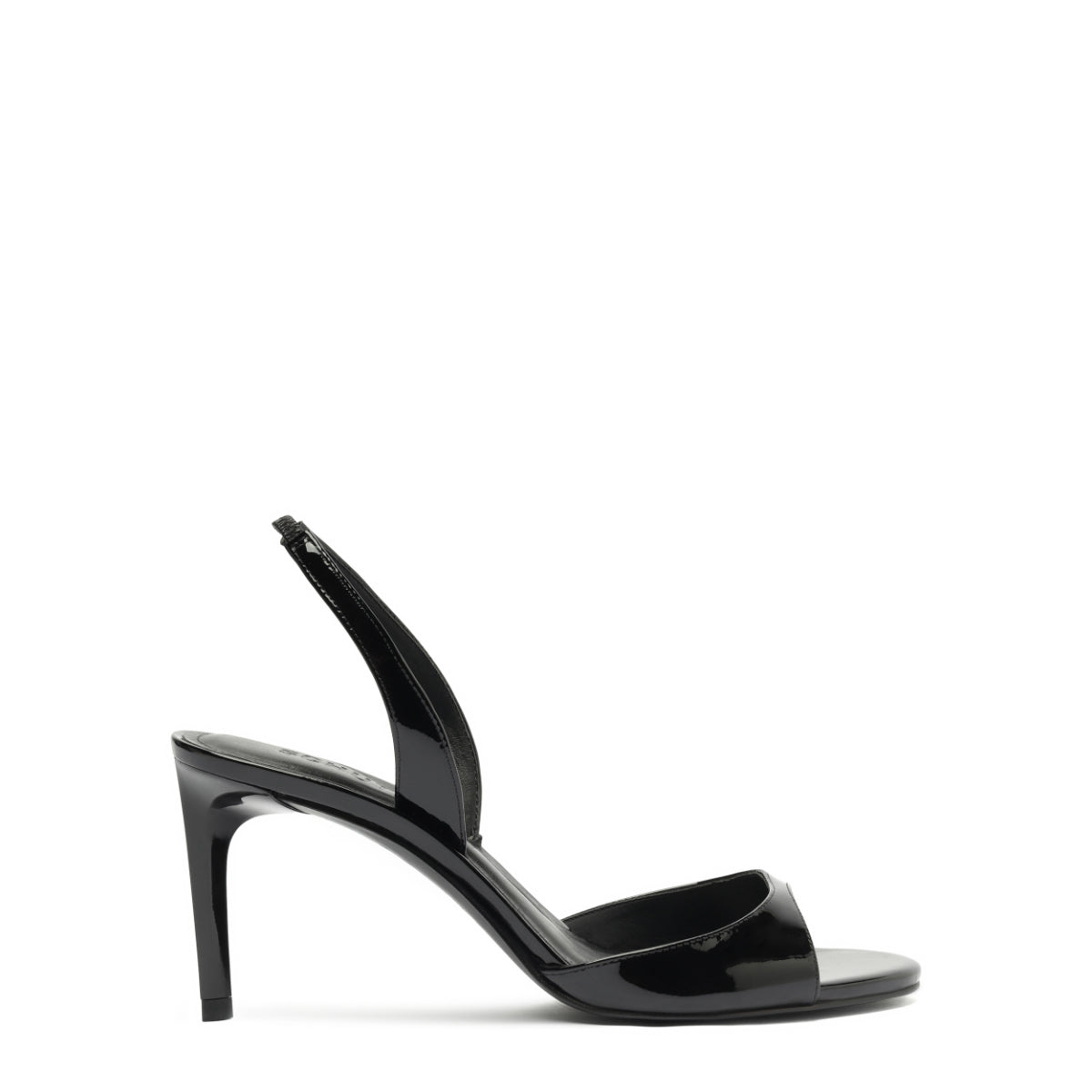Scarlett Sling Mid Sandal in Black