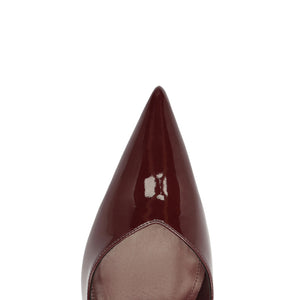 Lexi Sling Patent Pump in Vino