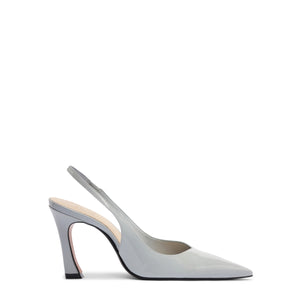 Lexi Mid Patent Pump in Light Azure