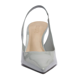 Lexi Mid Patent Pump in Light Azure