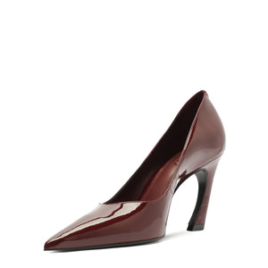 Lexi Lo Patent Pump in Vino
