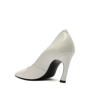 Lexi Lo Patent Pump in White