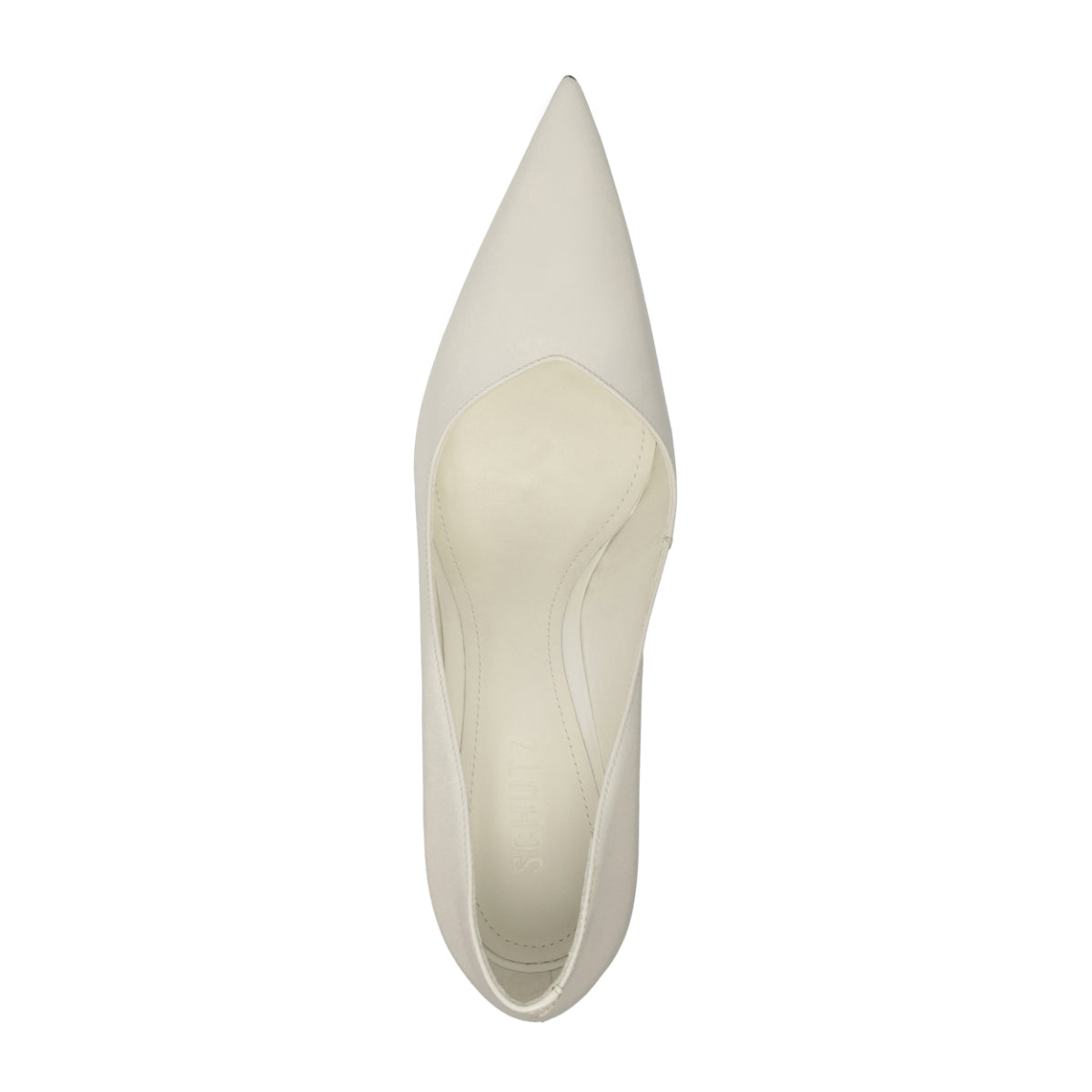 Lexi Lo Patent Pump in White