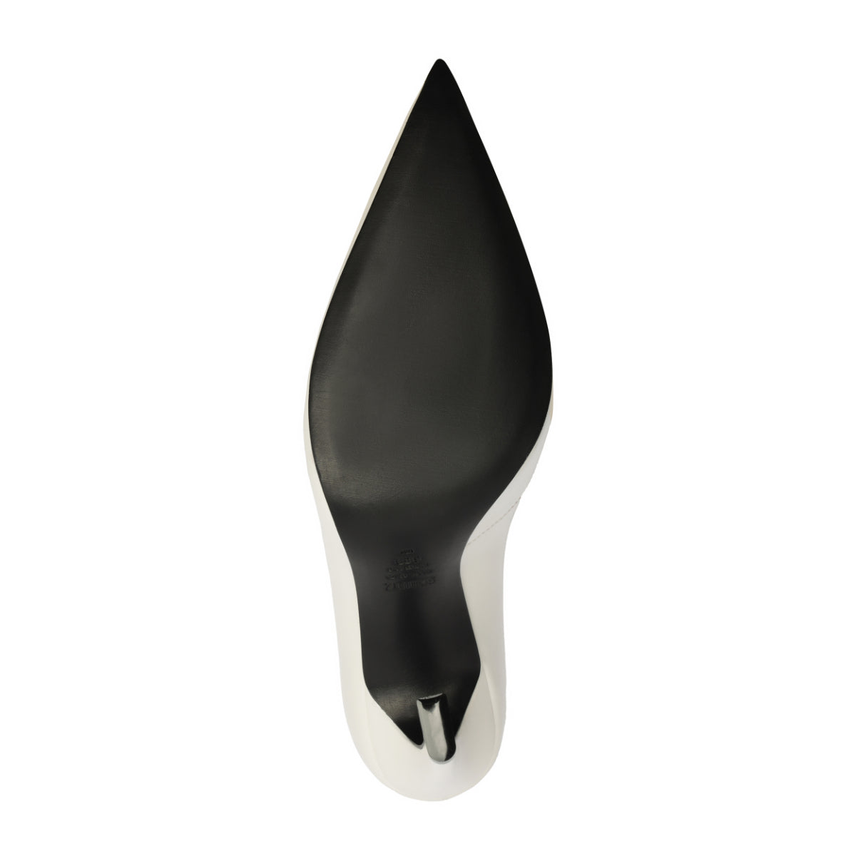 Lexi Lo Patent Pump in White