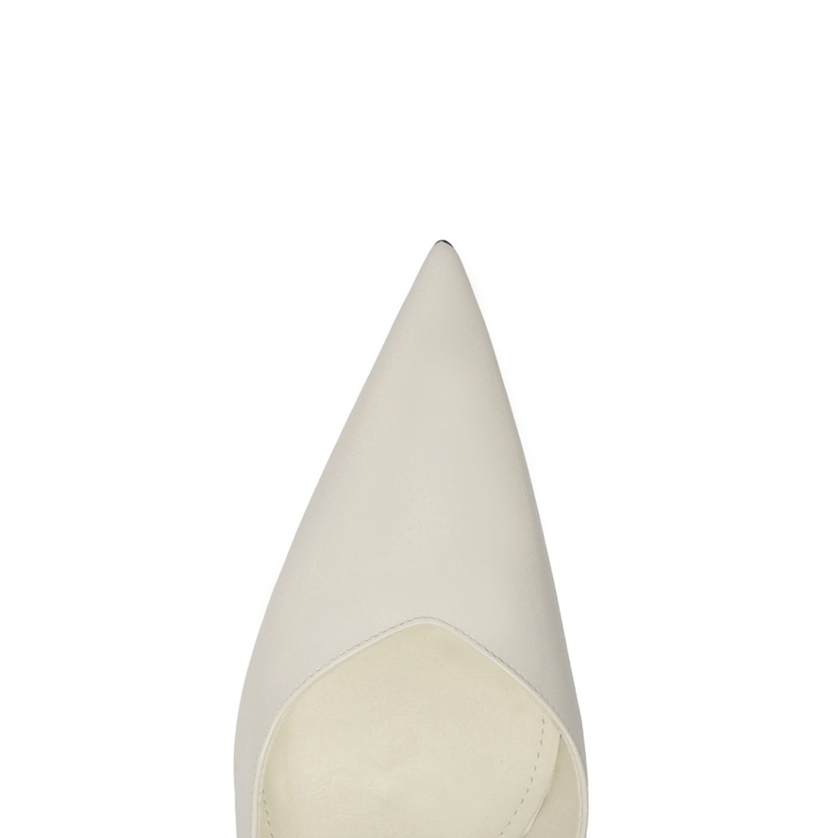 Lexi Lo Patent Pump in White