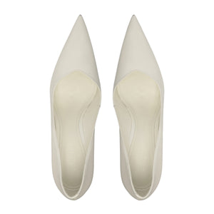 Lexi Lo Patent Pump in White